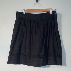 Loft Black Skirt